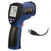 Buy Ecvv High Precision Infrared Thermometer Professional Industrial Temperature  Gun Etm550 Non-contact Lcd Display Digital Laser Thermometer-50~550 Online  in UAE