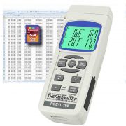 AABTools  UNI-T UT320D Mini Contact Type Thermometer Dual-channel K/J  Thermocouple LCD
