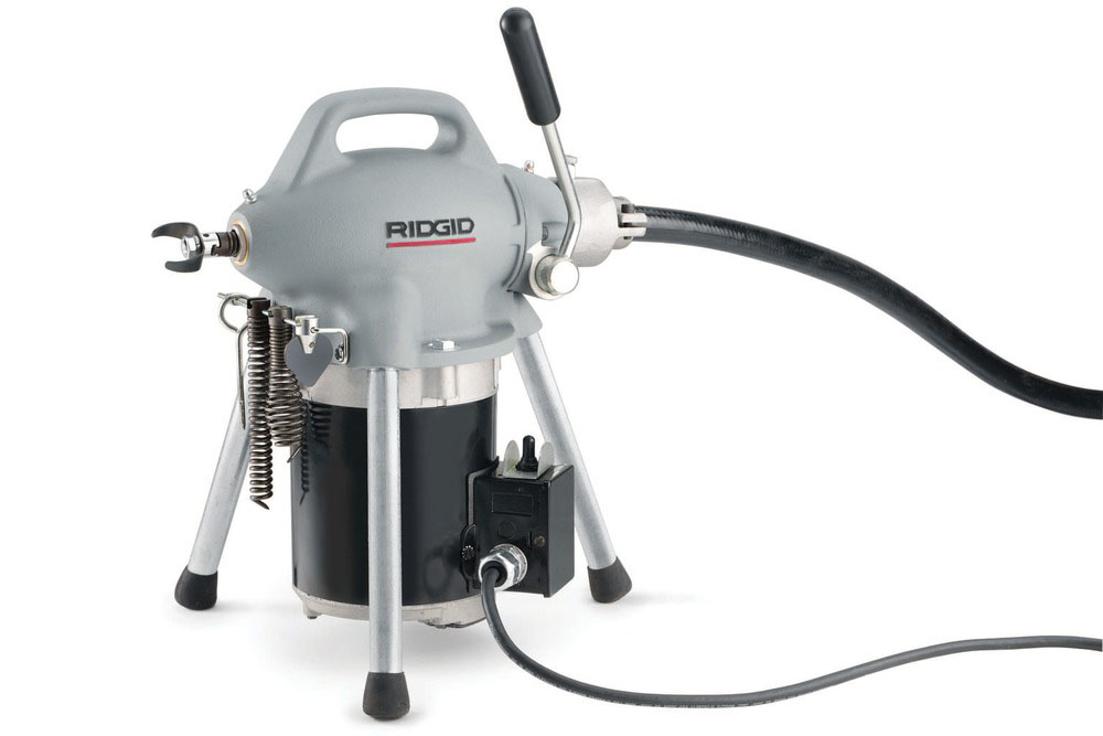 Ridgid sectional drain cleaner machine K-5208 230V with C-10 spiral -  The
