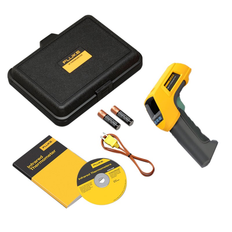 AABTools  FLUKE 566 Thermal Gun Infrared & Contact Thermometer 30:1